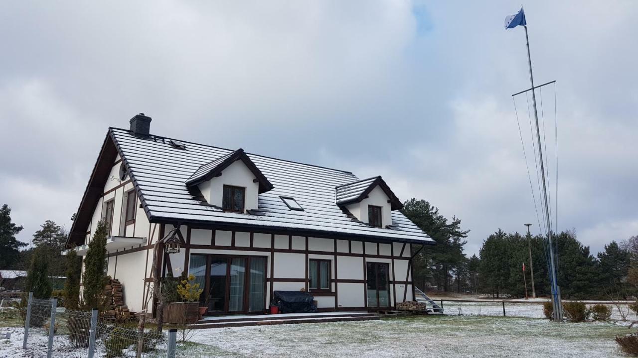 Przystan Kapitanat Leilighet Szczecinek Eksteriør bilde